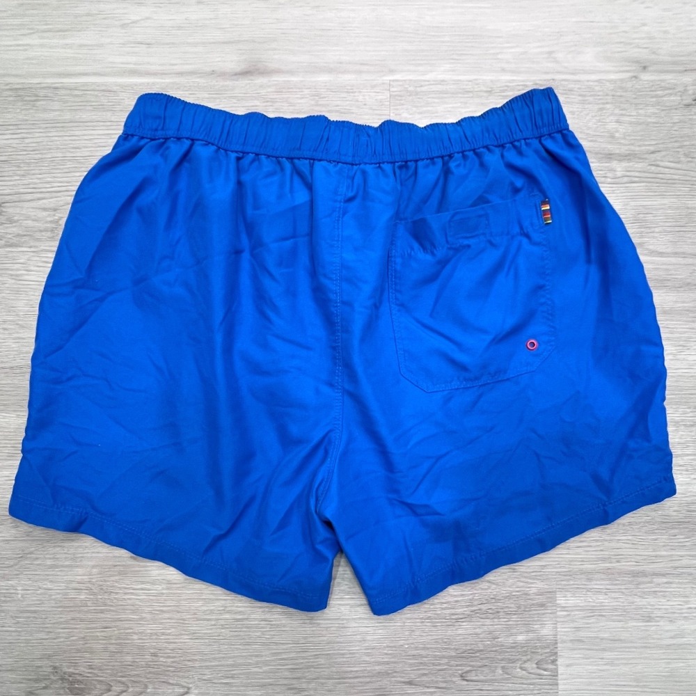 Next Swimwear Mens Royal Blue Board Shorts Mesh Lined Drawstring Size Large - Picture 2 of 16